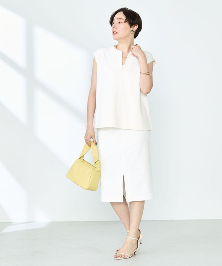 NOLLEY'S sophi「《セットアップ対応》マルチファンクションキーネックプルオーバーカットソー」|Tシャツ・カットソー|