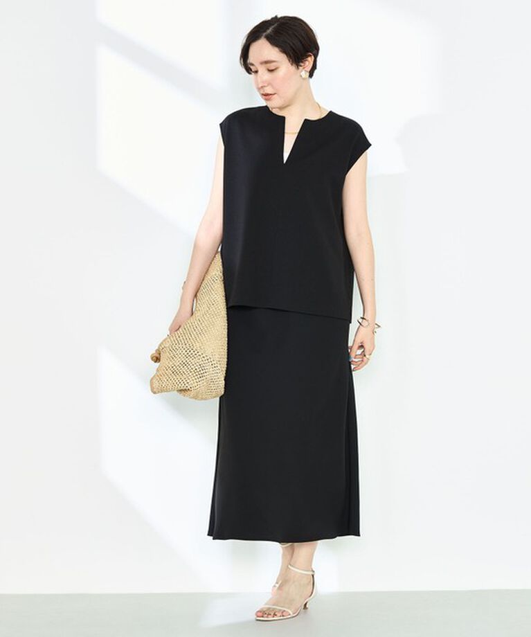 NOLLEY'S sophi「《セットアップ対応》マルチファンクションキーネックプルオーバーカットソー」|Tシャツ・カットソー|