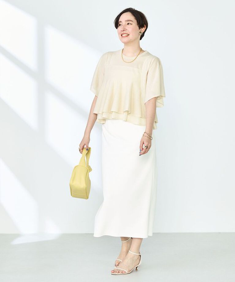 NOLLEY'S sophi「シアーティアードプルオーバーニット」|ニット・セーター|