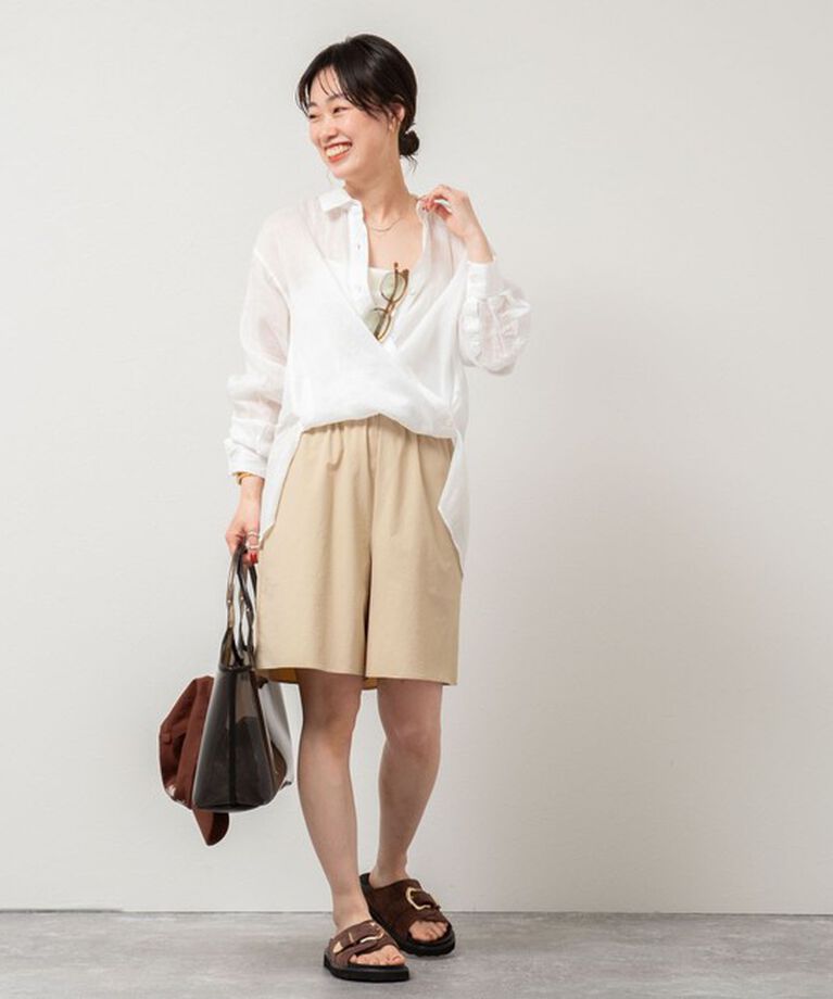 NOLLEY'S「《高機能/セットアップ対応》ウォッシャブルラッシュガードショートパンツ」|その他|