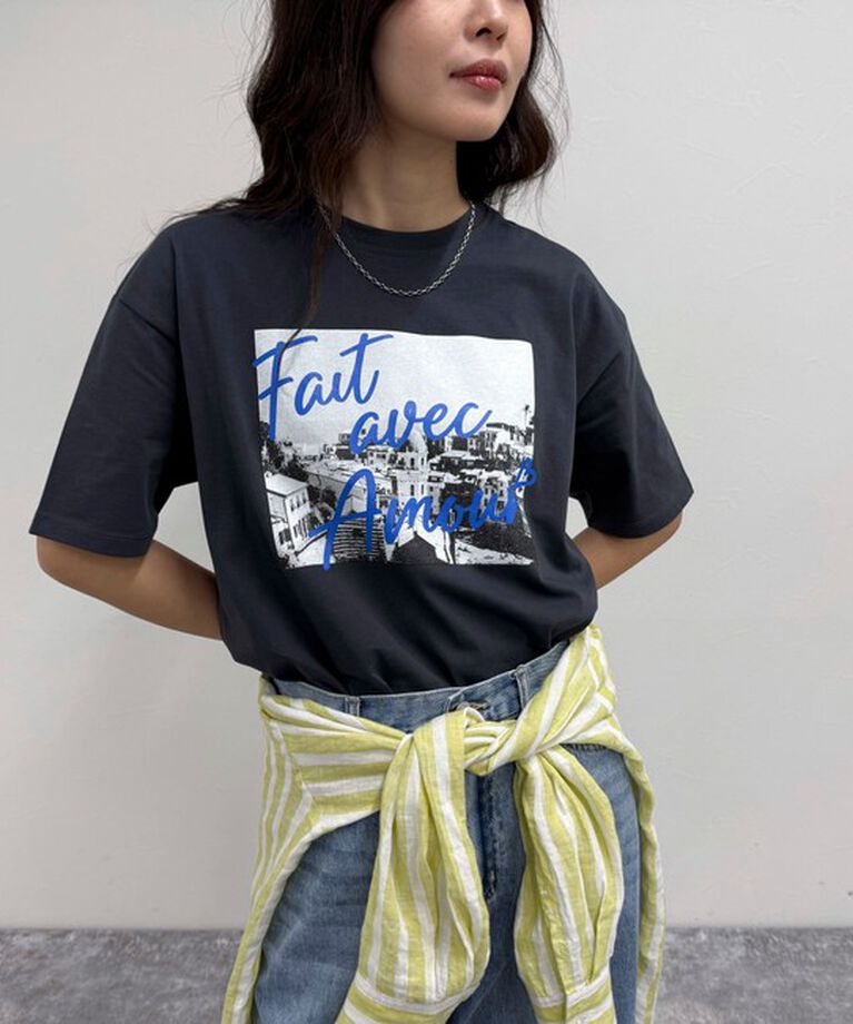 fredy emue「Amour PHOTO Tシャツ」|Tシャツ・カットソー|