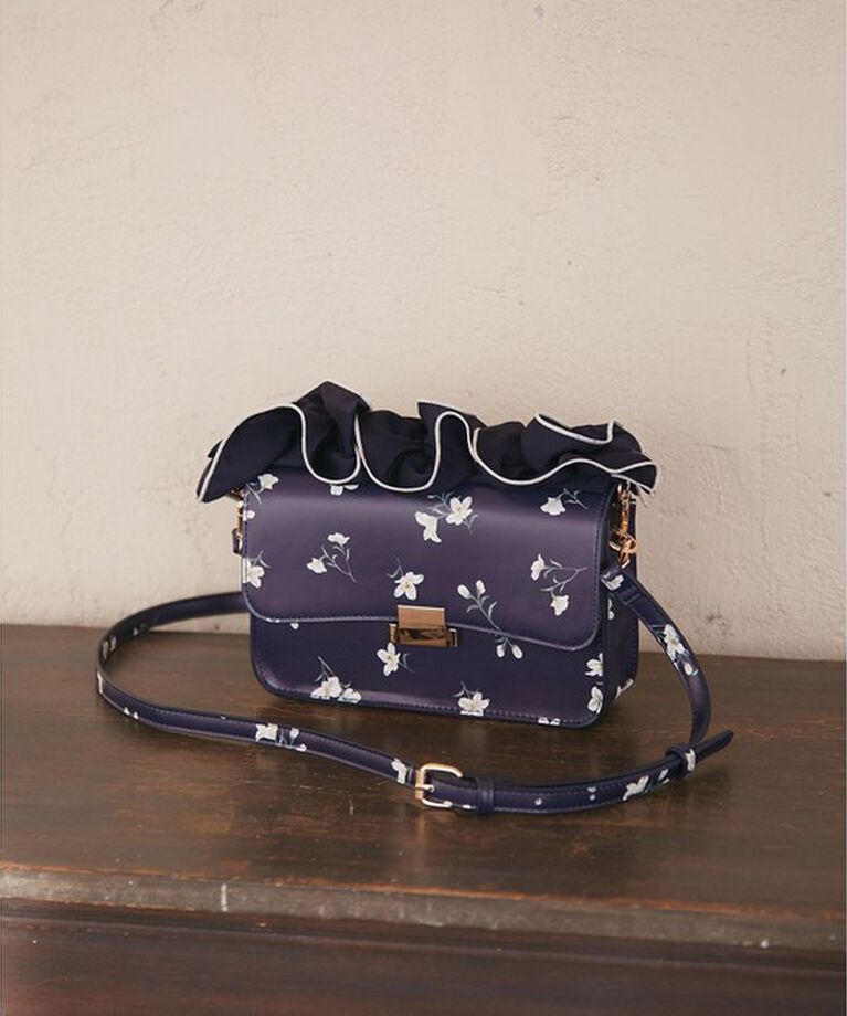 VIS「【DILIGENCE PARLOUR】VIS別注モデルフリルハンドル付き2WAYバッグ」|ハンドバッグ|
