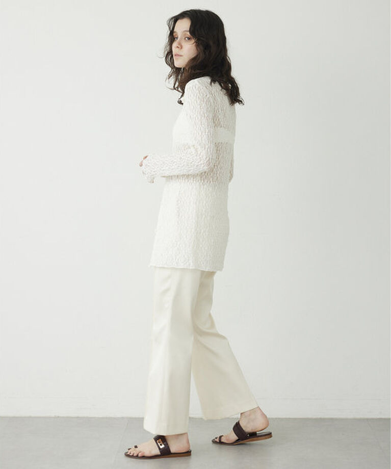 THE PAUSE「【THE PAUSE】ストレッチレースシャツ」|Tシャツ・カットソー|