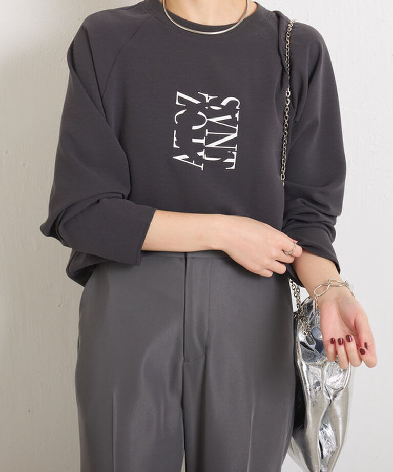  「2WAYラグランジョーゼットロンT」|Tシャツ・カットソー|