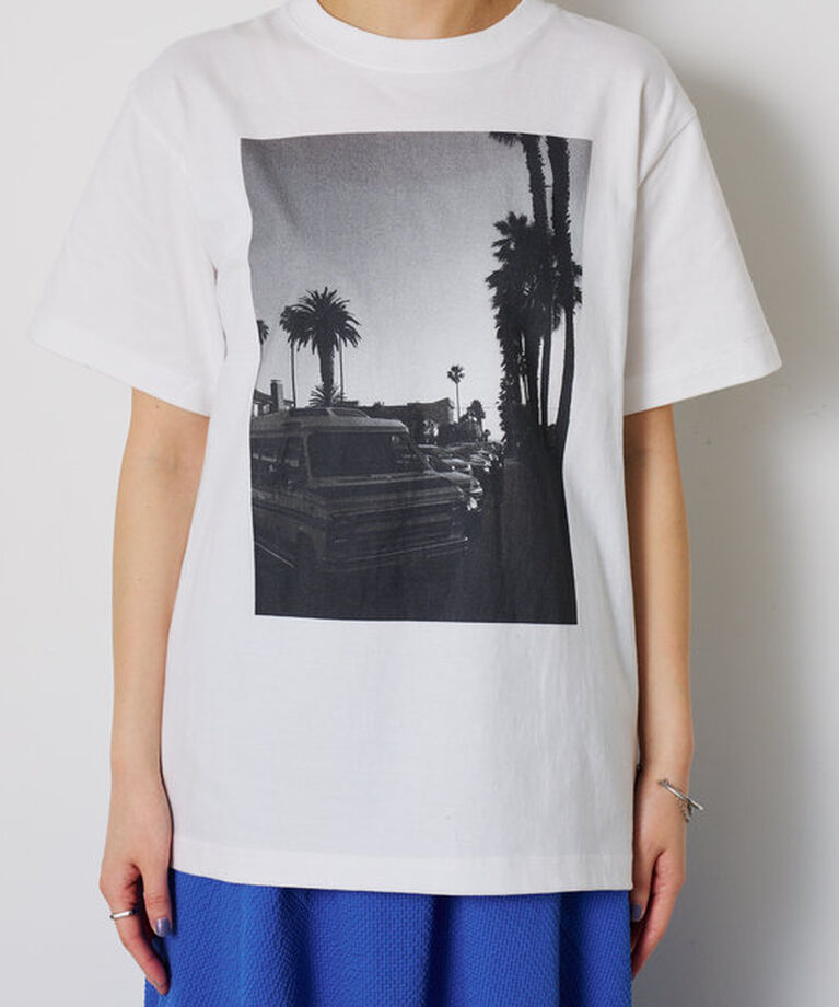  「	STAR&STRIPE フォトプリントTシャツ」|Tシャツ・カットソー|