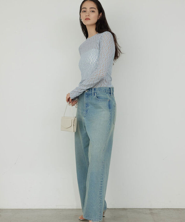  「【La nature linge】レースカットソー」|Tシャツ・カットソー|