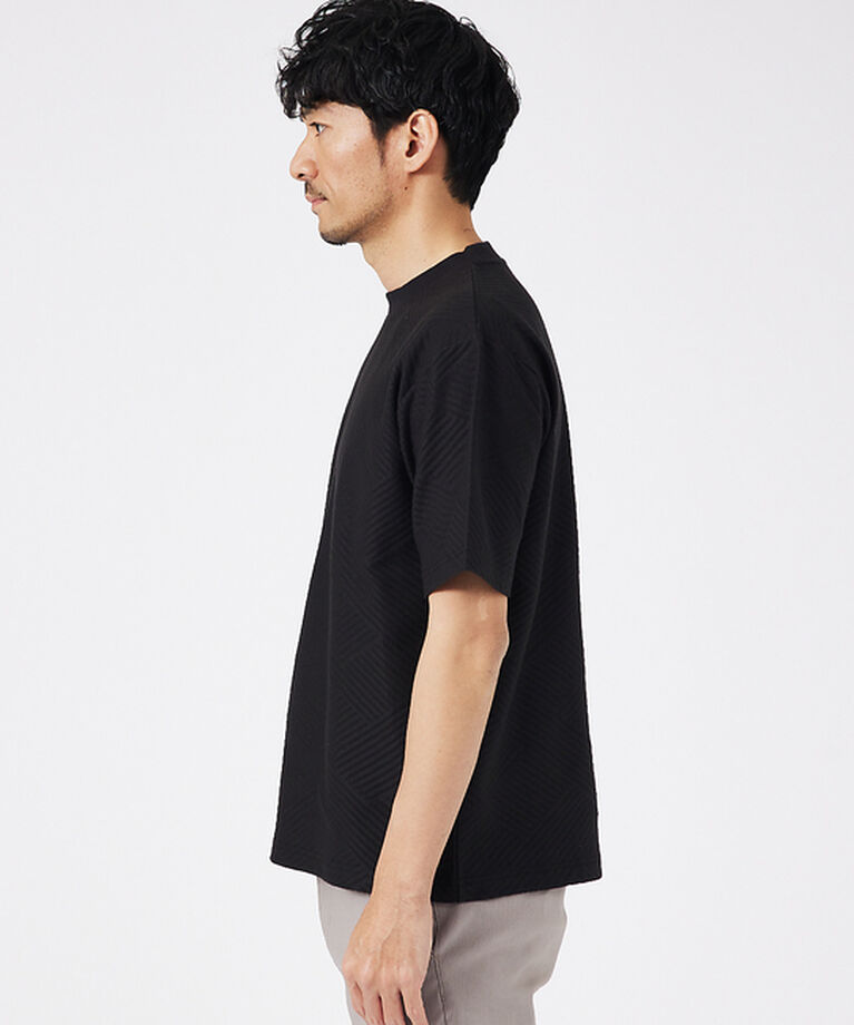 ABAHOUSE「ジオメトリックリンクス 半袖Tシャツ」|Tシャツ・カットソー|