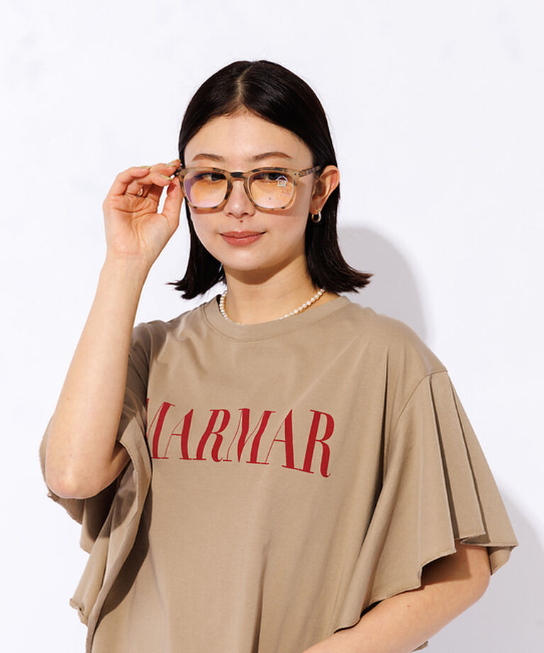 Rouge vif「＜別注＞【MICA&DEAL /マイカアンドディール】ロゴTシャツ / フレアス」|Tシャツ・カットソー|
