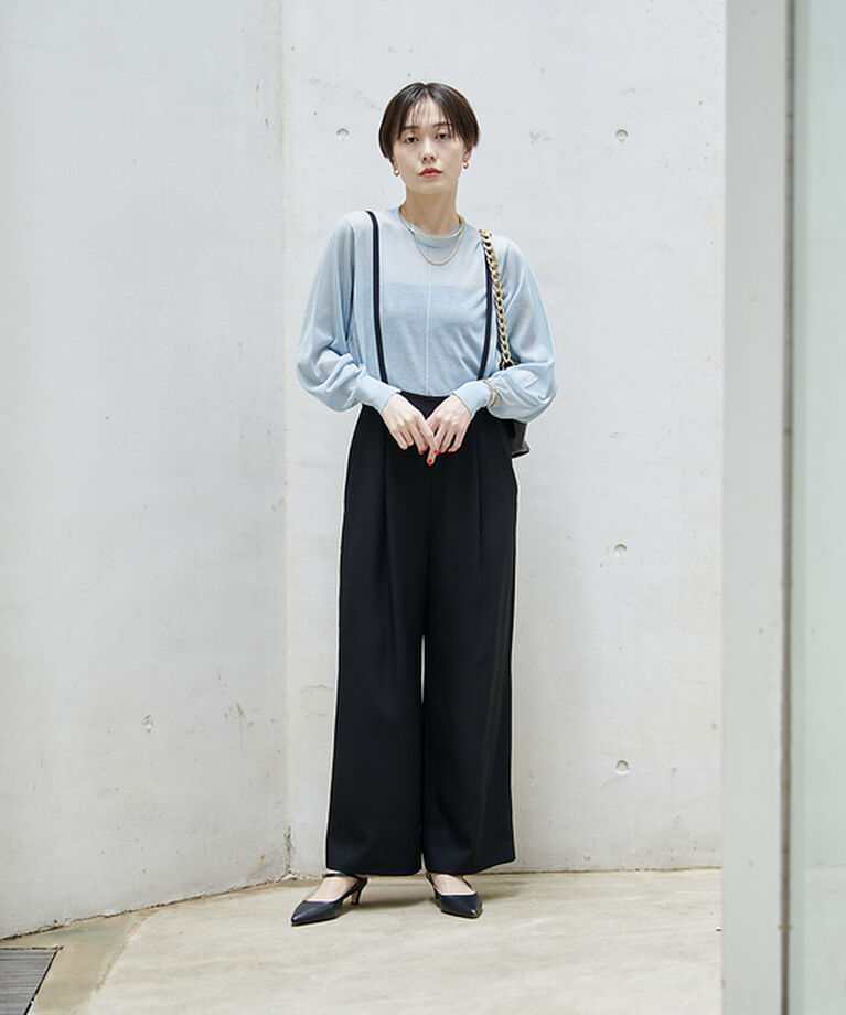 Rouge vif「ジョーゼットサスペンダーパンツ」|その他|