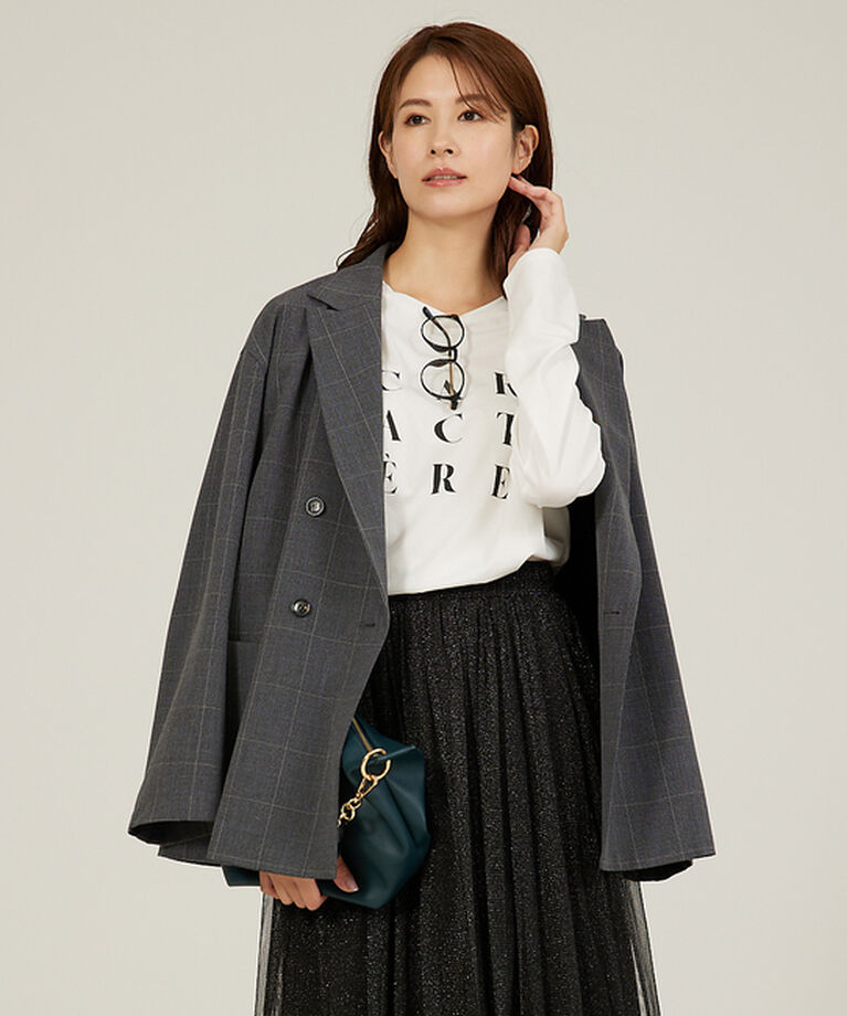 abahouse mavie「【定番/長袖】ロゴロンT」|Tシャツ・カットソー|