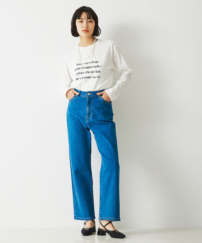 abahouse mavie「【定番/長袖】ロゴロンT」|Tシャツ・カットソー|
