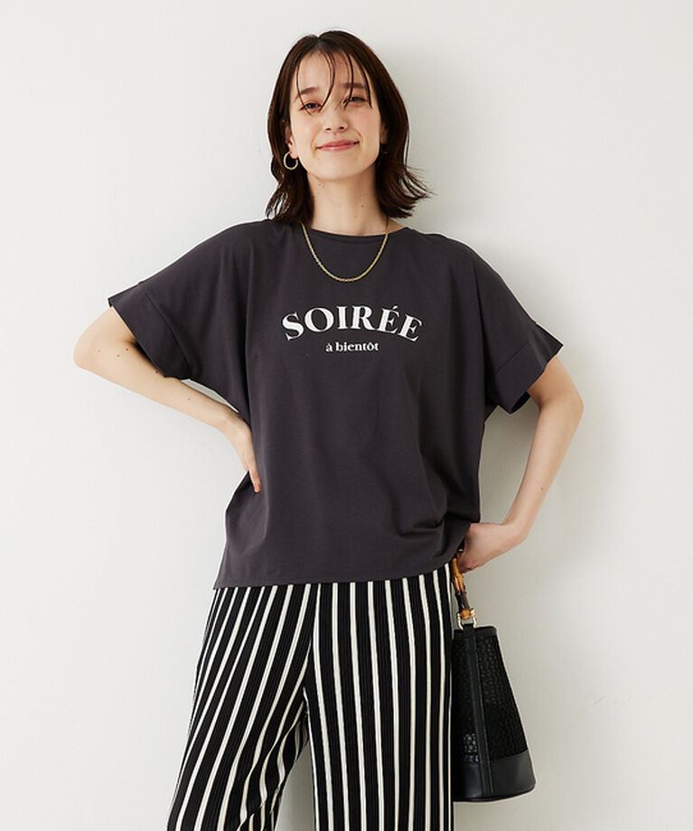 abahouse mavie「ワイドロゴT」|Tシャツ・カットソー|
