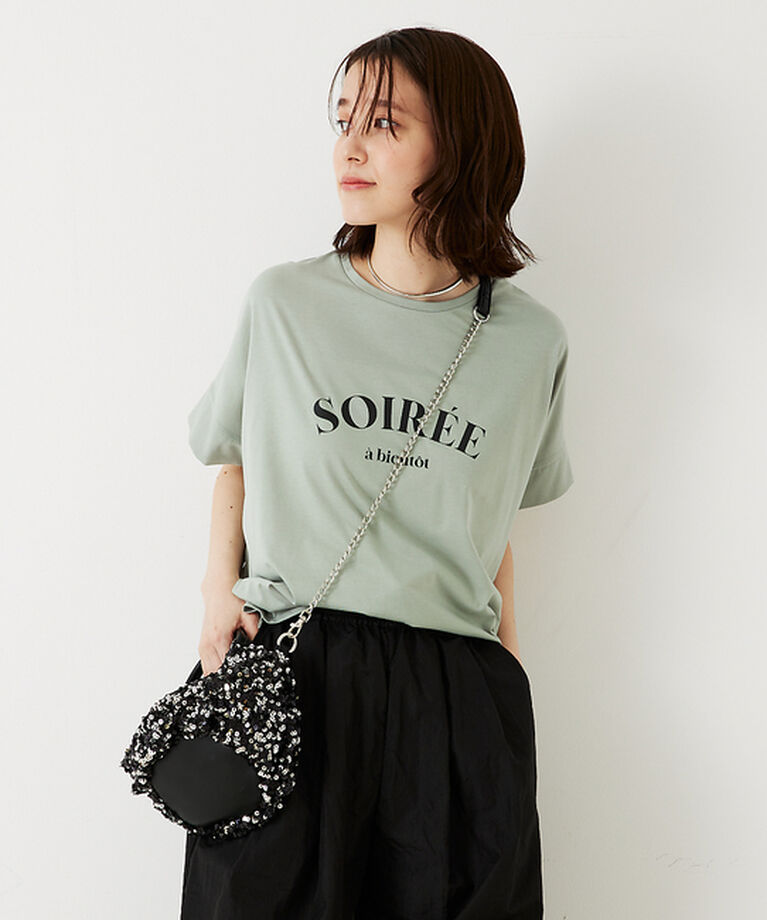 abahouse mavie「ワイドロゴT」|Tシャツ・カットソー|