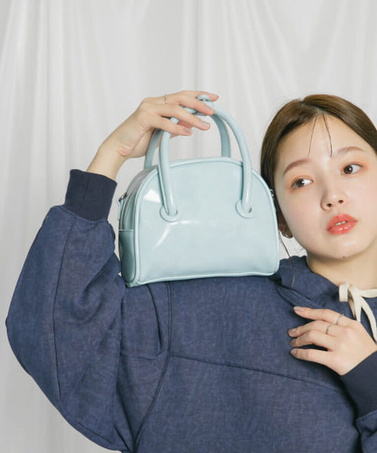  「KBF ボーリングボストンBAG」|ボストンバッグ|BLUE