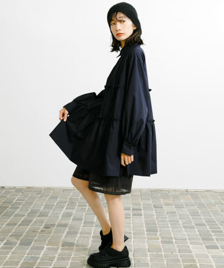  「KBF ティアードバルーンミニワンピース」|ワンピース|