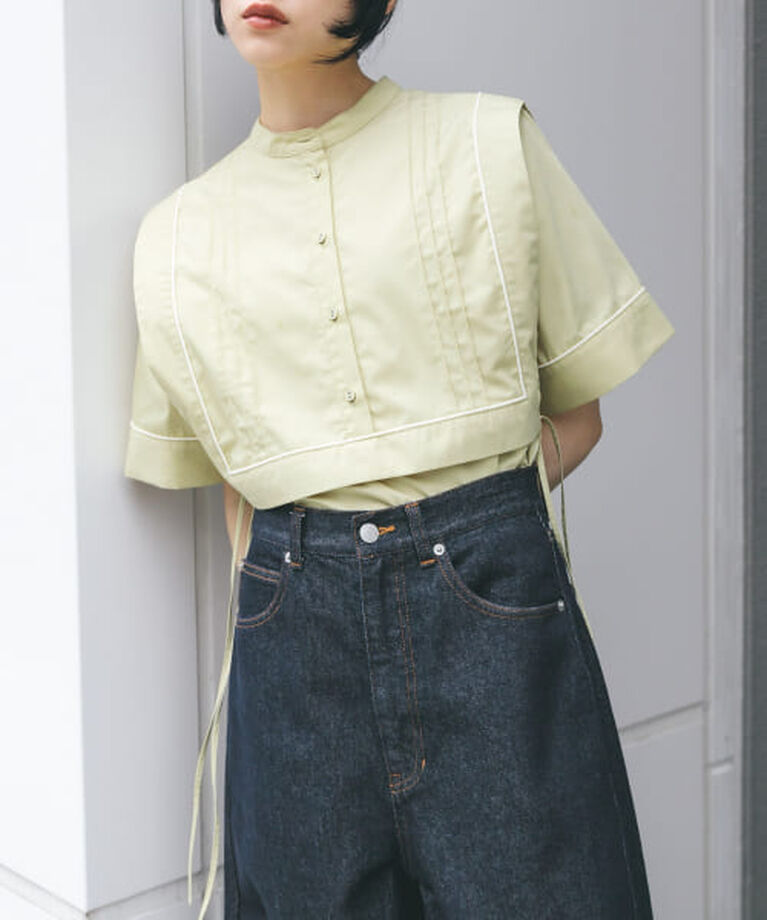  「KBF パイピングレイヤードシャツ」|シャツ・ブラウス|STRAW
