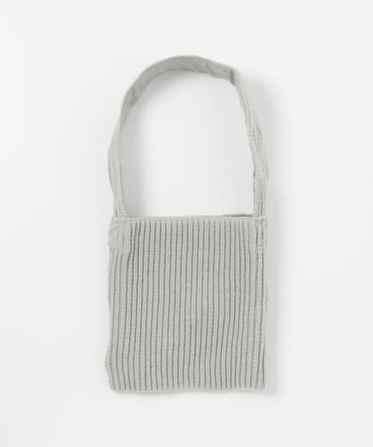 SENSE OF PLACE by URBAN RESEARCH「SENSE OF PLACE ニットスクエアバッグ」|トートバッグ|L.GRAY