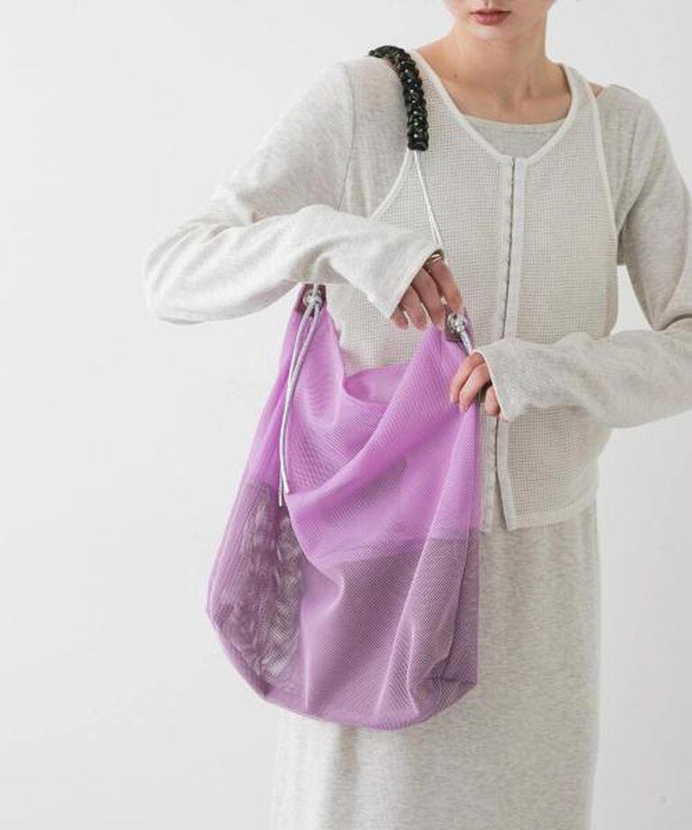 SENSE OF PLACE by URBAN RESEARCH「SENSE OF PLACE パラコードハンドルメッシュバッグ」|ショルダー・メッセンジャー|