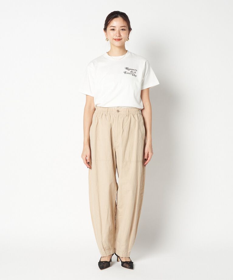 HELIOPOLE「HELIOPOLE MILITARY BALLOON PANTS」|チノ|