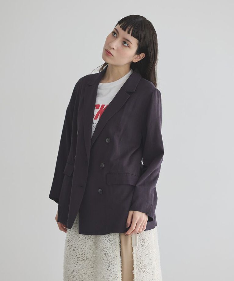 GARAGE OF GOOD CLOTHING「リネンクロステーラージャケット」|テーラードジャケット|
