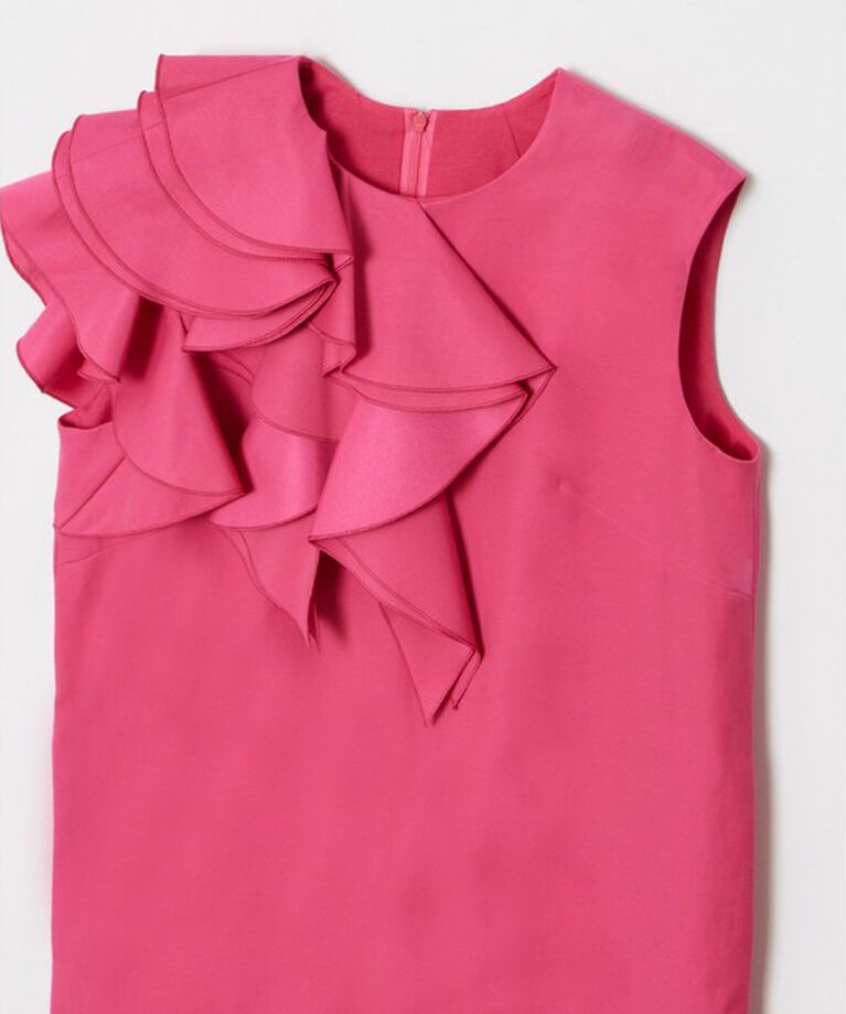 LOULOU WILLOUGHBY「【LOULOU WILLOUGHBY】アシメフリルワンピース」|ワンピース|