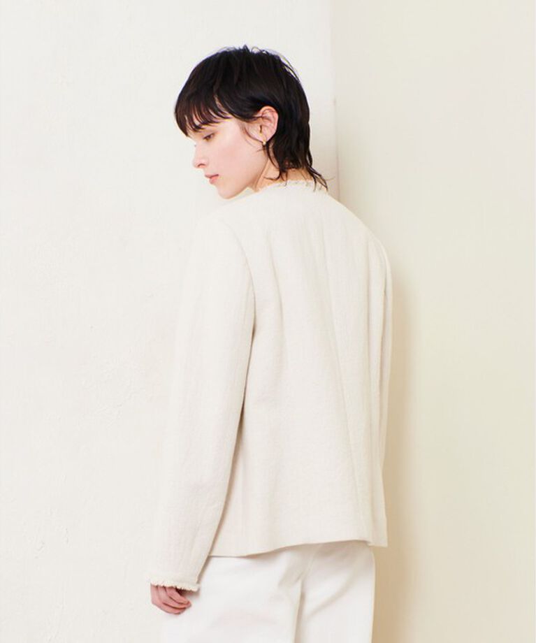 allureville「リバーダブルクロスノーカーラージャケット」|その他|