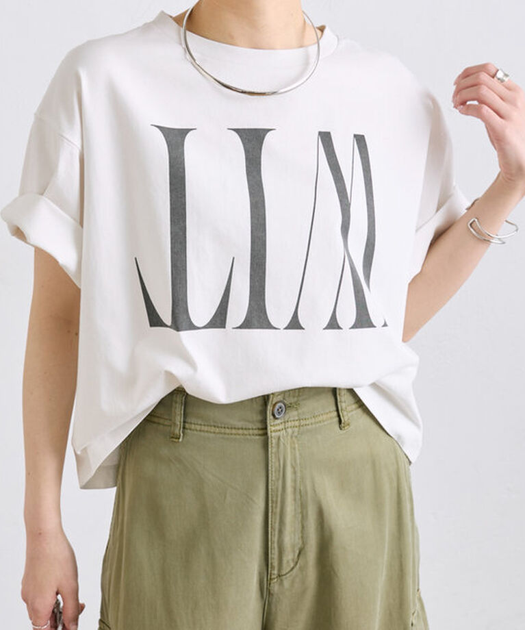  「【リバイバル / WEB限定】リバースロゴTシャツ」|プルオーバー|オフホワイト