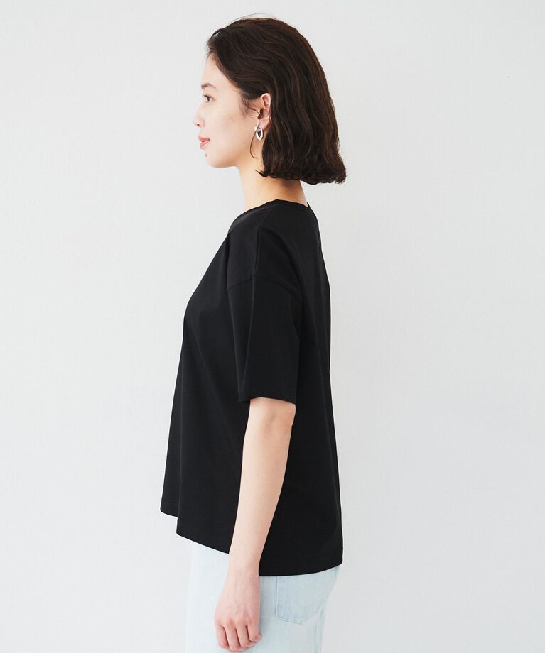 UNTITLED「【接触冷感/抗菌防臭/マシンウォッシャブル】クリアスムース Tシャツ」|Tシャツ・カットソー|