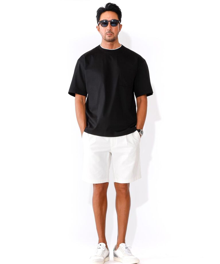DRESSTERIOR「【干場義雅×DRESSTERIOR】ICE CLEAR COTTON レイヤードT」|Tシャツ・カットソー|