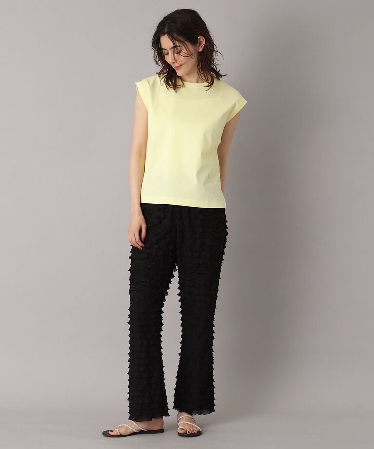 DRESSTERIOR「【接触冷感/抗菌防臭/消臭】アイスクリアコットンフレンチ」|Tシャツ・カットソー|