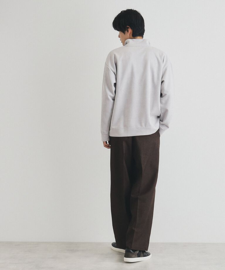 THE SHOP TK「ツータックワイドストレートスラックス ツイル／デニム」|その他|