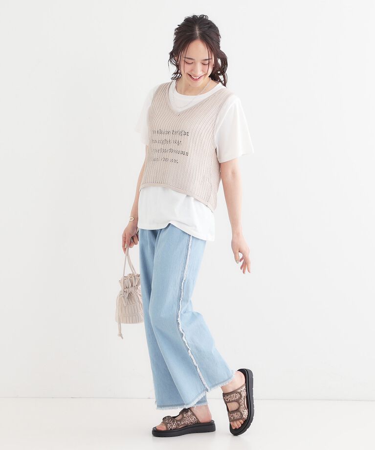 SHOO･LA･RUE「スパンコールベルトサンダル」|サンダル|