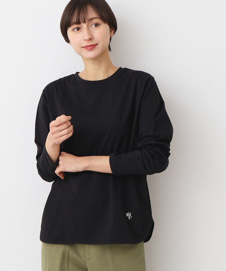 Dessin「【洗える】ロングスリーブTシャツ（XS～L）」|Tシャツ・カットソー|ブラック(019)