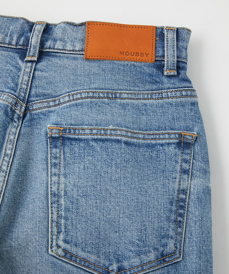 MOUSSY「PLAIN JEANS STRAIGHT」|デニム|