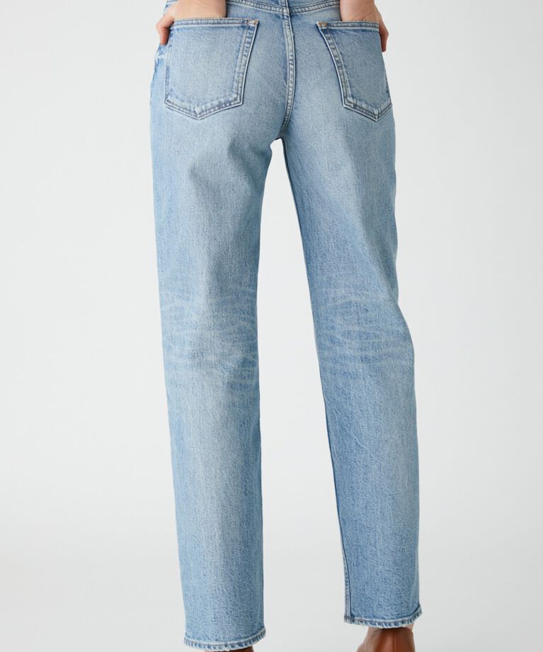 MOUSSY「PLAIN JEANS STRAIGHT」|デニム|