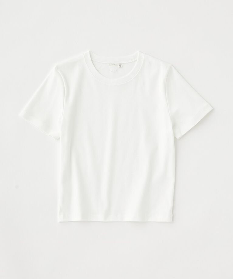 MOUSSY「SUVIN GIZA BASIC Tシャツ」|Tシャツ・カットソー|WHT