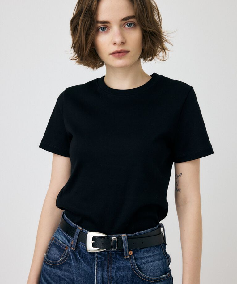 MOUSSY「SUVIN GIZA BASIC Tシャツ」|Tシャツ・カットソー|