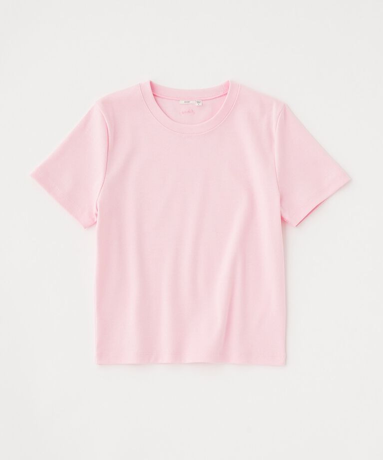 MOUSSY「SUVIN GIZA BASIC Tシャツ」|Tシャツ・カットソー|L/PNK1