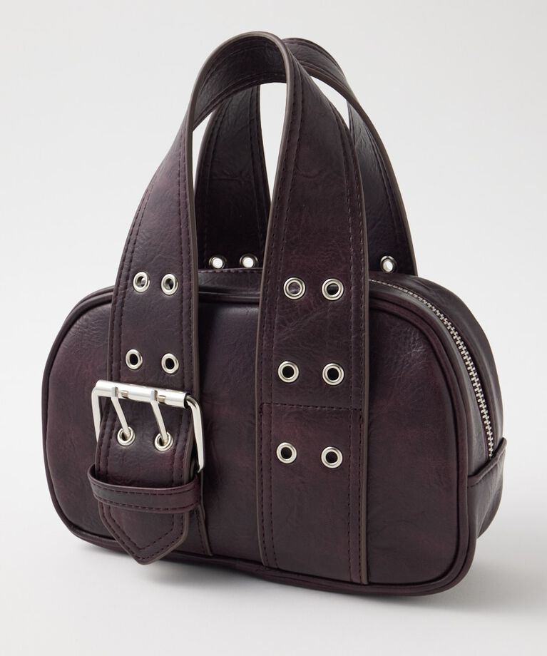 MOUSSY「BUCKLE HANDLE MINI ボストン」|その他|