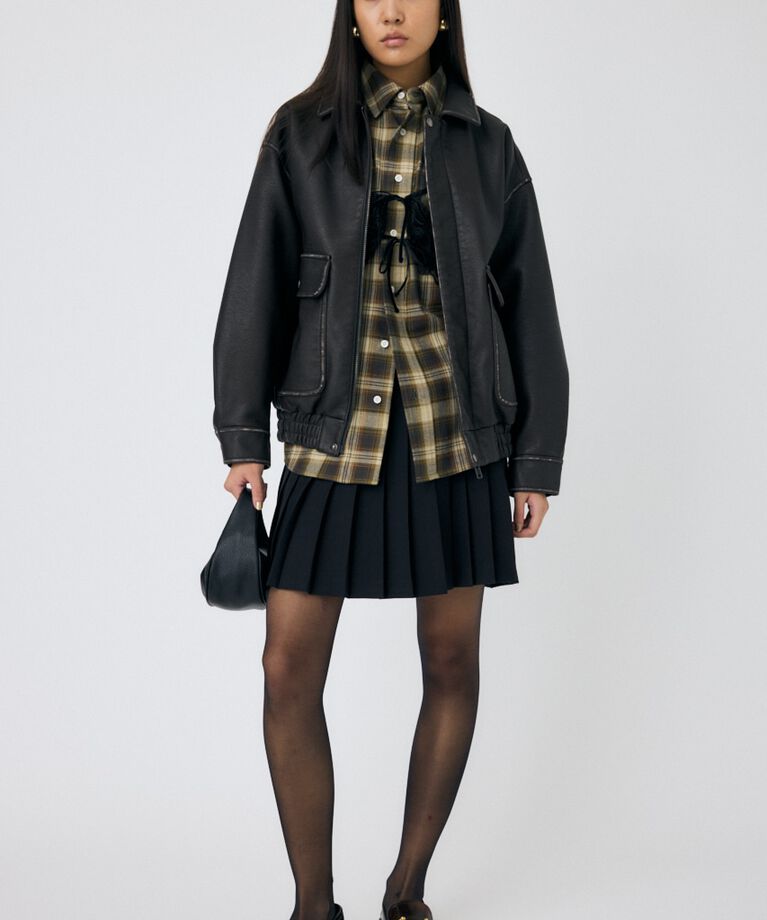 MOUSSY「PLEATED ミニスカート」|スカート|