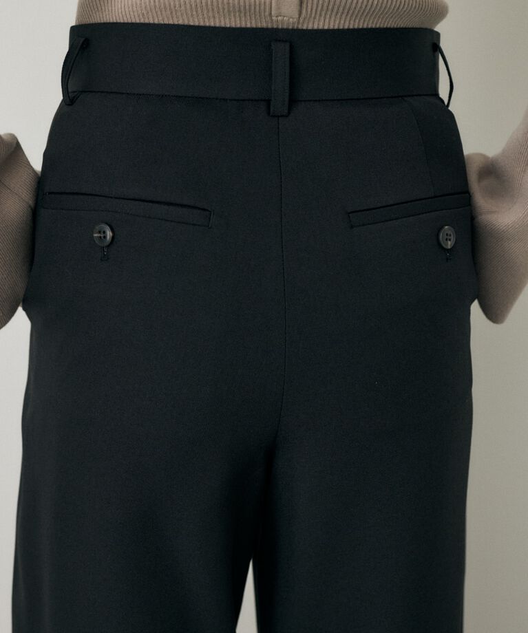 MOUSSY「シーズンレスワイドパンツ　リサイクルポリエステル使用」|その他|