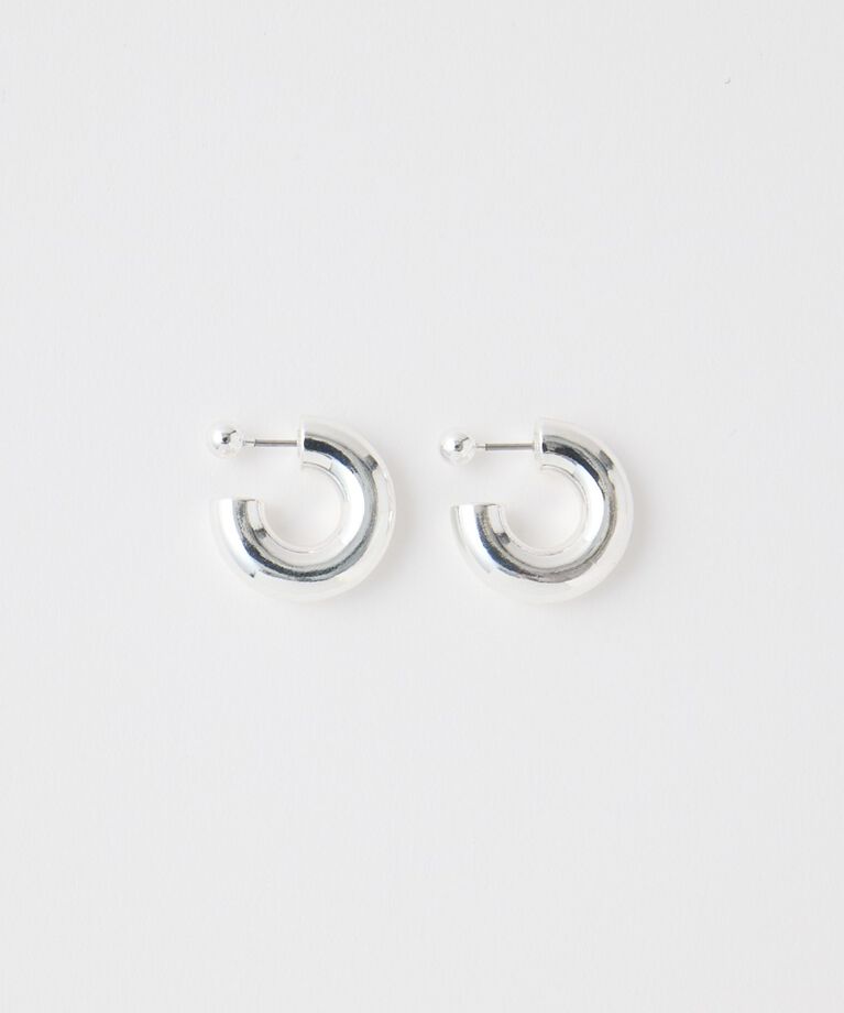 MOUSSY「SLV925 PLATING フープイヤリング」|ピアス|SLV