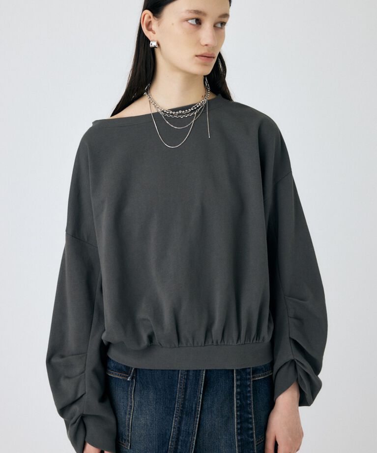 MOUSSY「OFF SHOULDER スウェット」|その他|