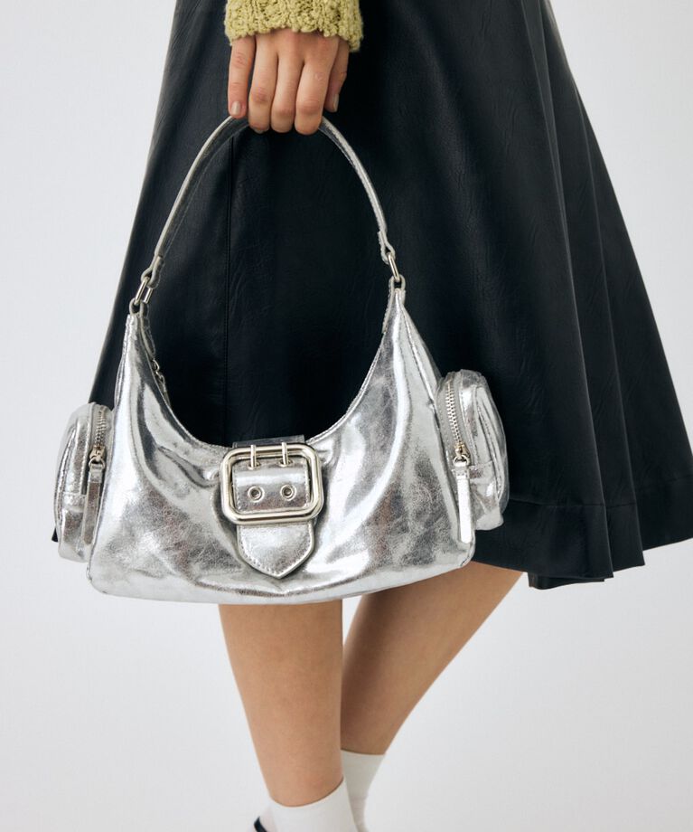 MOUSSY「SIDE POCKET HOBO バッグ」|その他|SLV