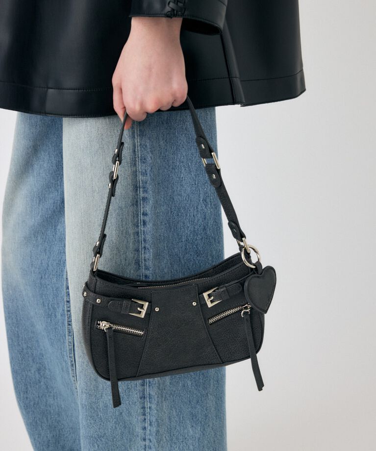 MOUSSY「KEY CHAIN COMBI バッグ」|その他|GRY