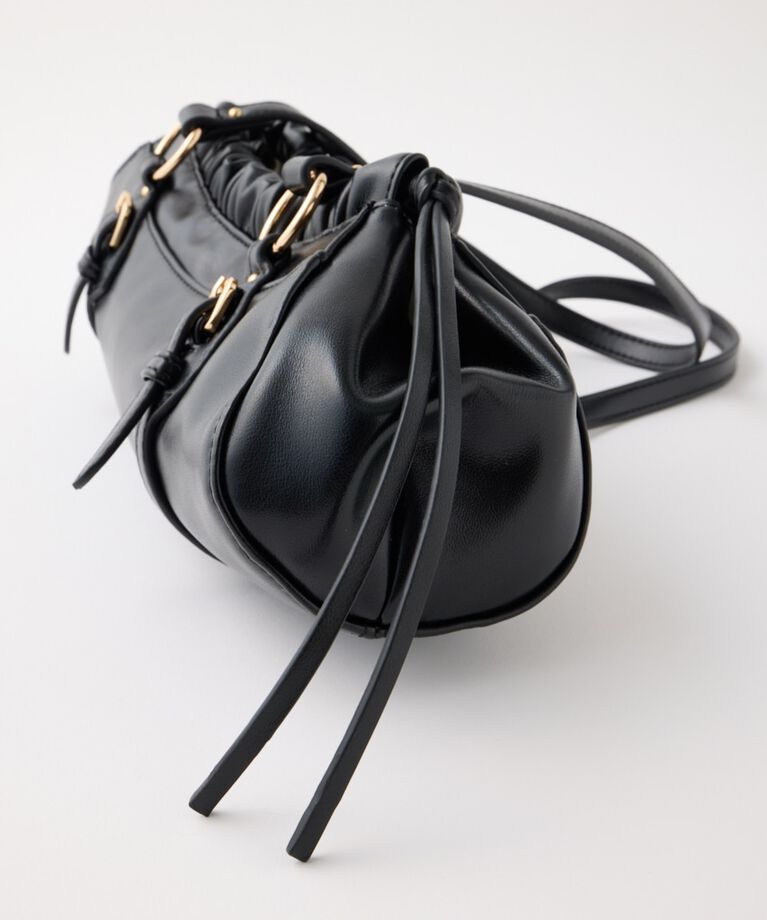 MOUSSY「WIDE F/LEATHER ショルダーバッグ」|その他|
