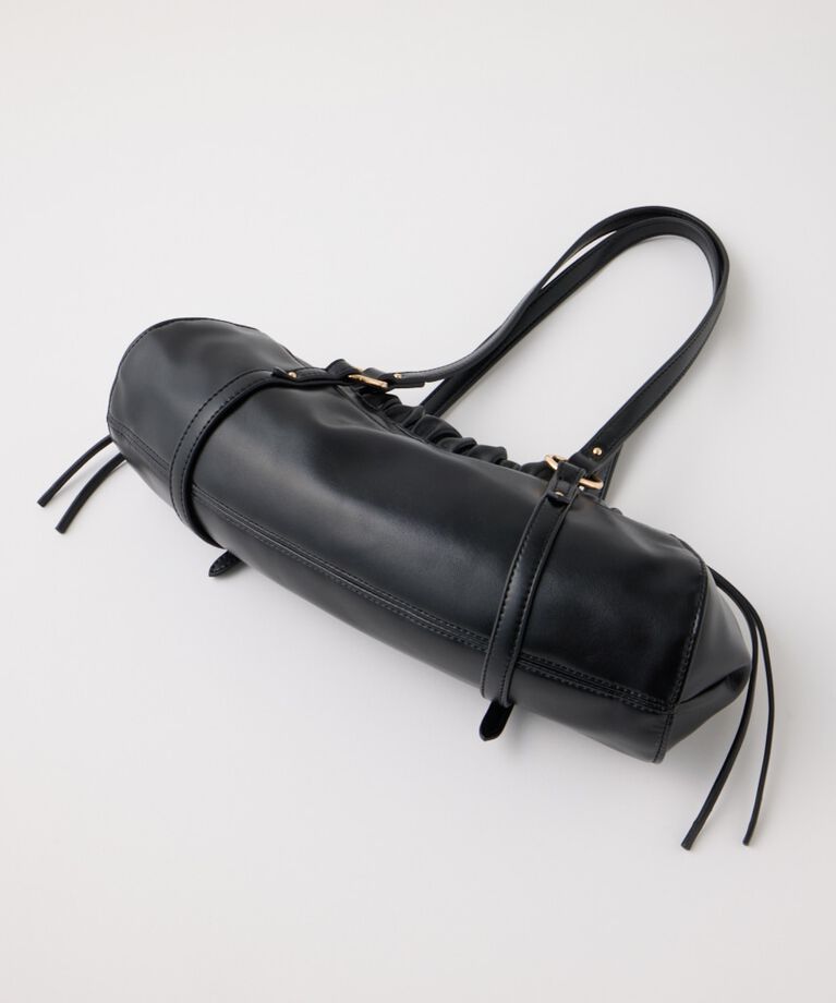 MOUSSY「WIDE F/LEATHER ショルダーバッグ」|その他|