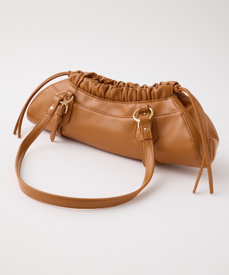 MOUSSY「WIDE F/LEATHER ショルダーバッグ」|その他|