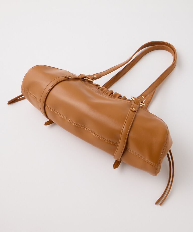 MOUSSY「WIDE F/LEATHER ショルダーバッグ」|その他|