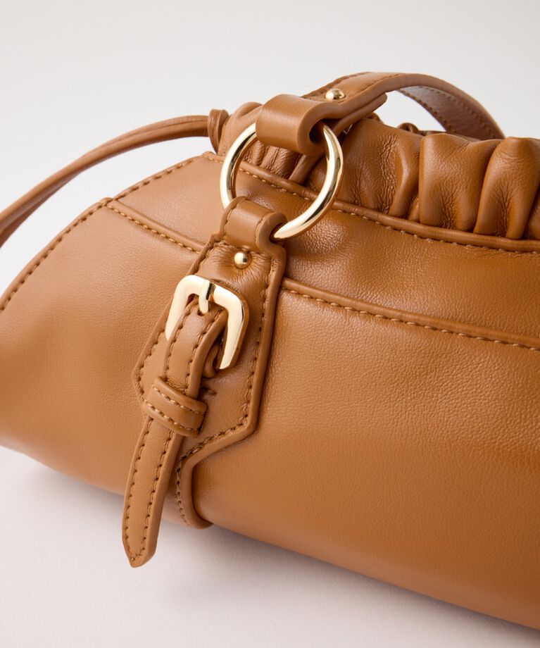 MOUSSY「WIDE F/LEATHER ショルダーバッグ」|その他|